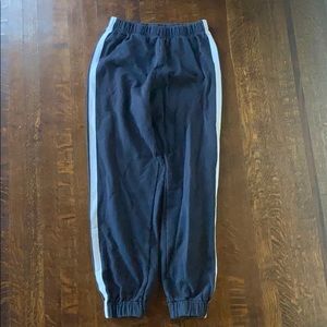 brandy melville navy blue comfy sweatpants